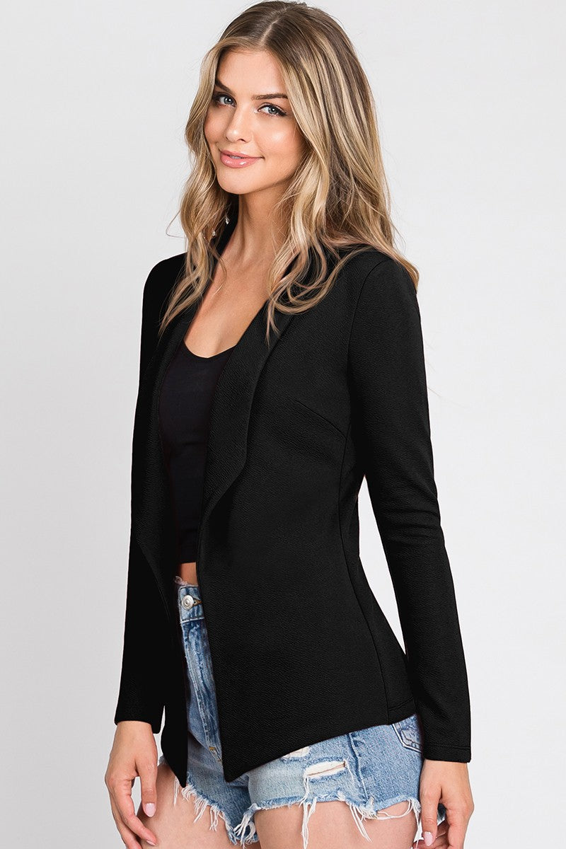 Tailored with A Draped Blazer