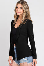 Tailored with A Draped Blazer