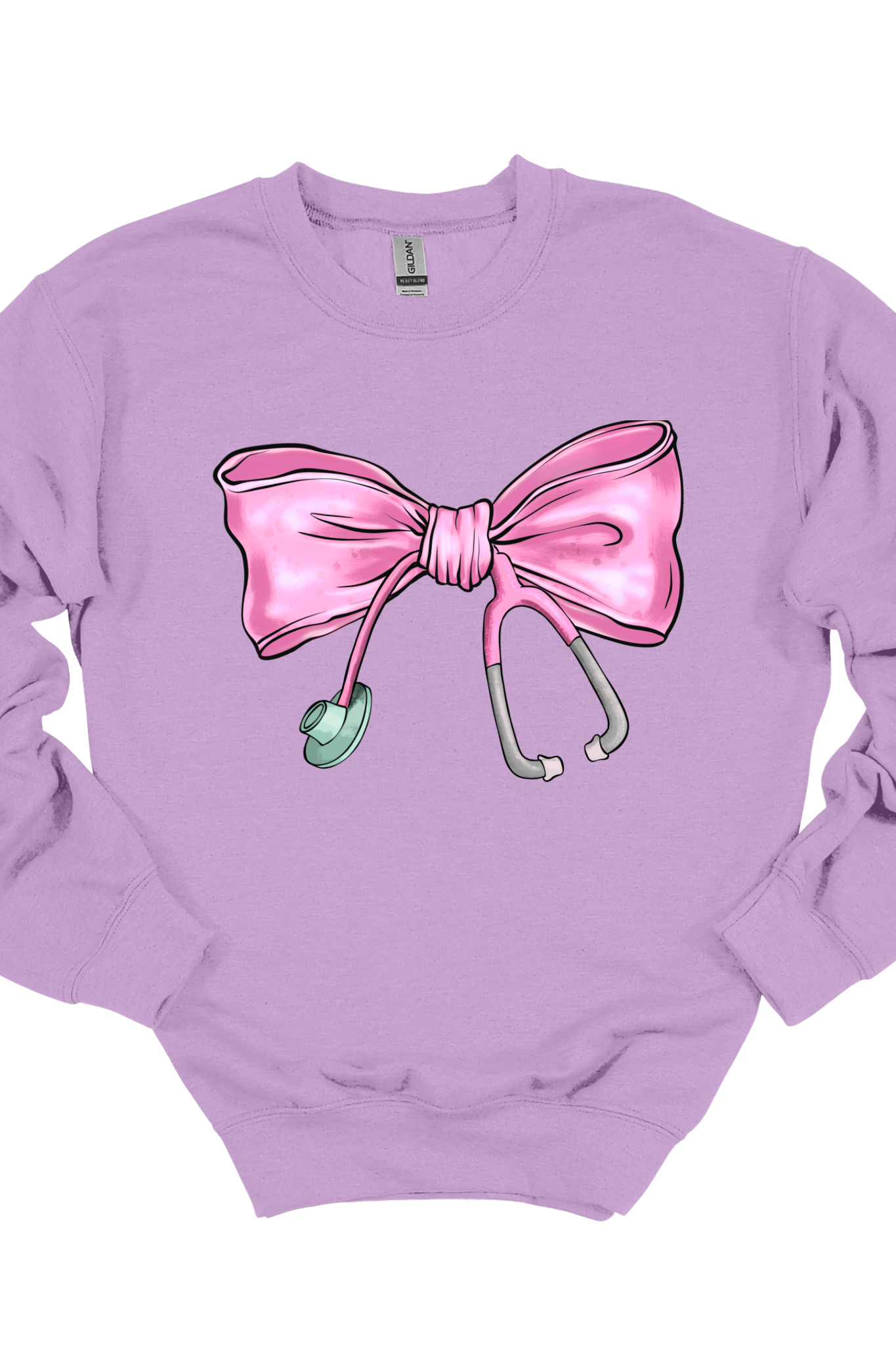 Pink Bow Stethoscope Graphic Tee / Crewneck / Hoodie