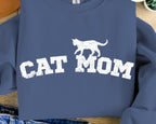 Purrfectly Cozy Cat Mom | T-Shirt, Crewneck & Hoodie | Modern Grace Boutique