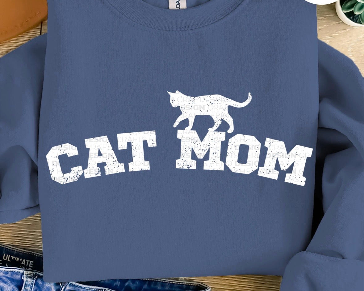 Purrfectly Cozy Cat Mom