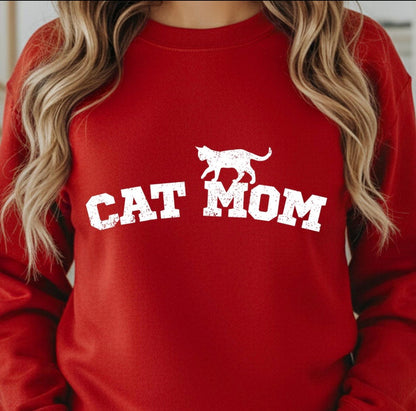 Purrfectly Cozy Cat Mom