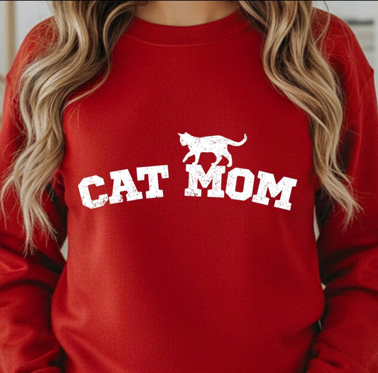 Purrfectly Cozy Cat Mom