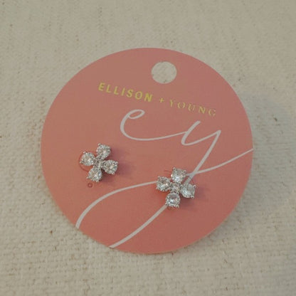 Blossom Sparkle Stud Earrings
