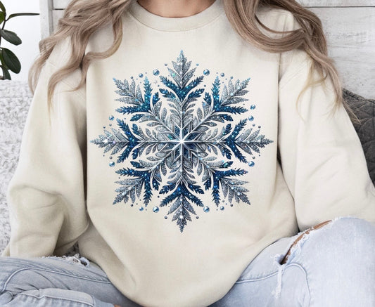 ❄️ Frosted Elegance Sweatshirt ❄️