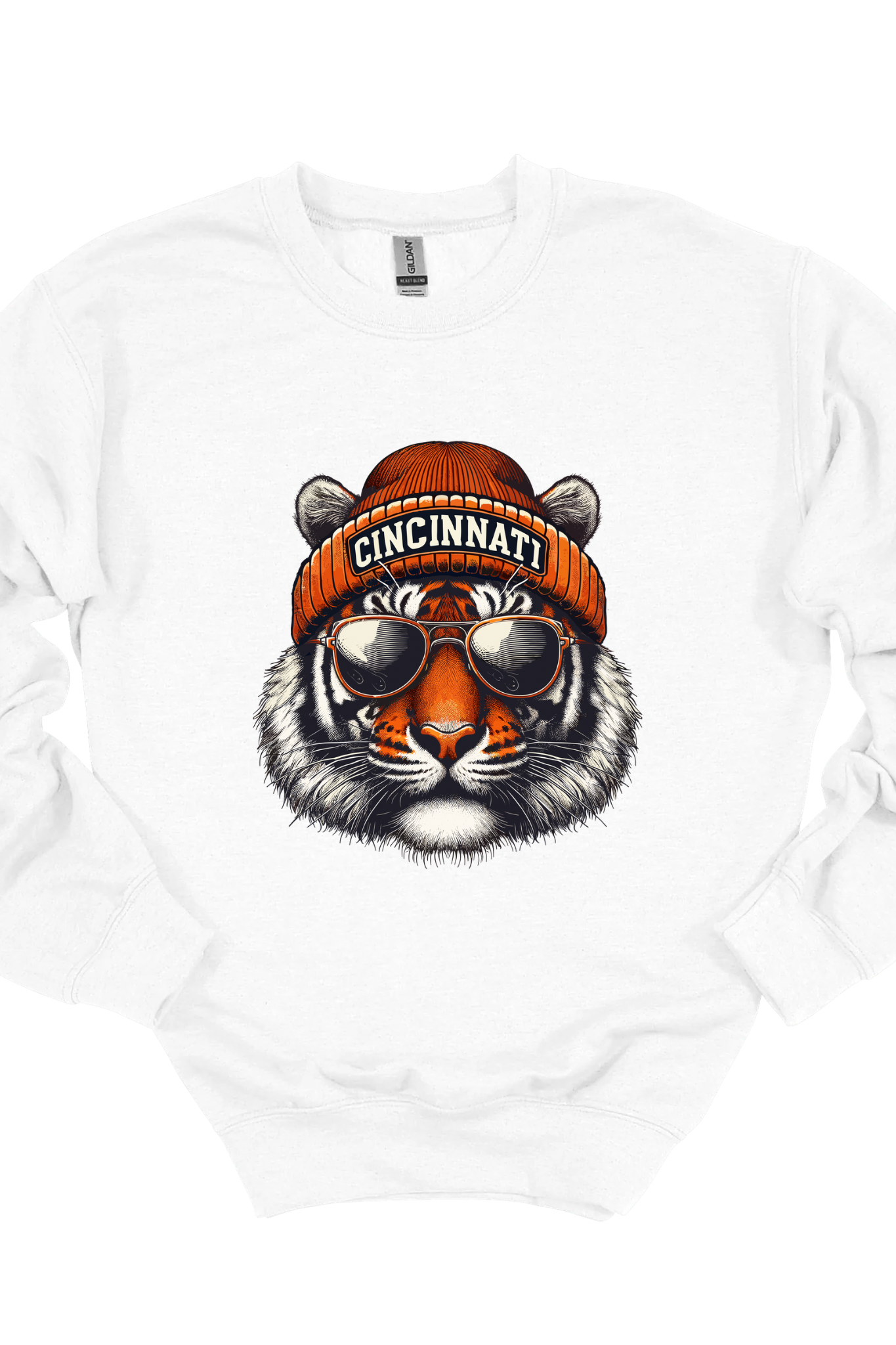 Cincinnati Football Sweatshirt – Bengal's Fan Crewneck Graphic Sweatshirt