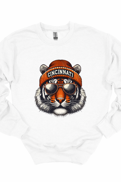 Cincinnati Football Sweatshirt – Bengal's Fan Crewneck Graphic Sweatshirt
