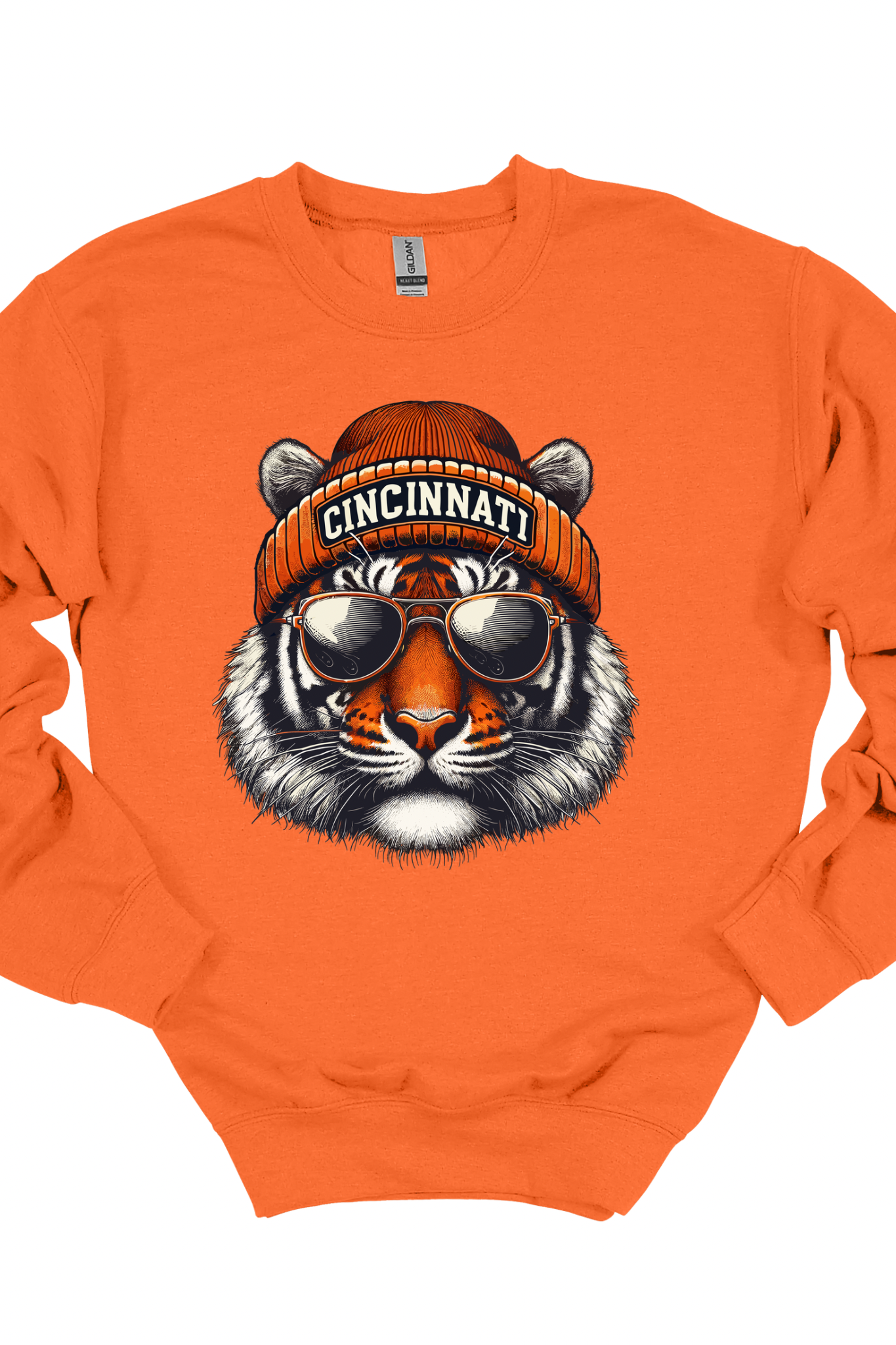 Cincinnati Football Sweatshirt – Bengal's Fan Crewneck Graphic Sweatshirt