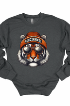 Cincinnati Football Crewneck – Bengal's Fan Crewneck Graphic Crewneck | T-Shirt, Crewneck & Hoodie | Modern Grace Boutique
