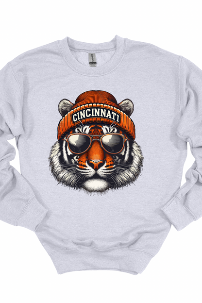 Cincinnati Football Sweatshirt – Bengal's Fan Crewneck Graphic Sweatshirt
