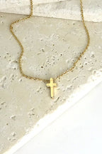 CLASSIC MINI CROSS NECKLACE | Modern Grace Boutique