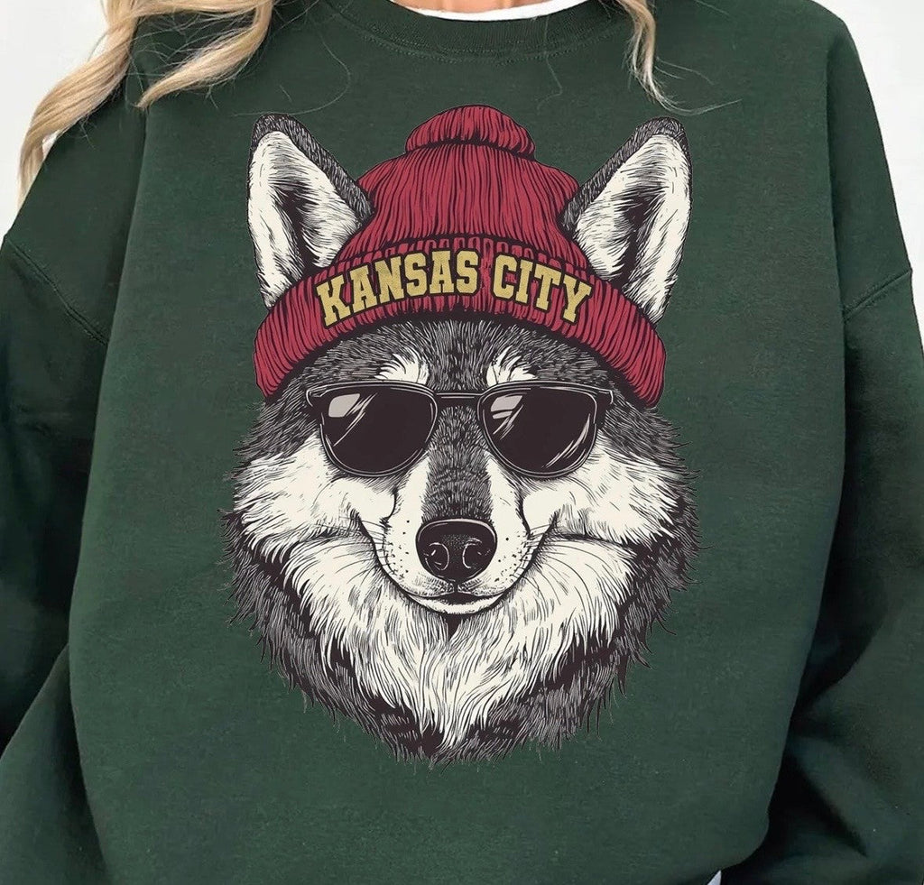 Kansas City Football- Crewneck | T-Shirt, Crewneck & Hoodie | Modern Grace Boutique