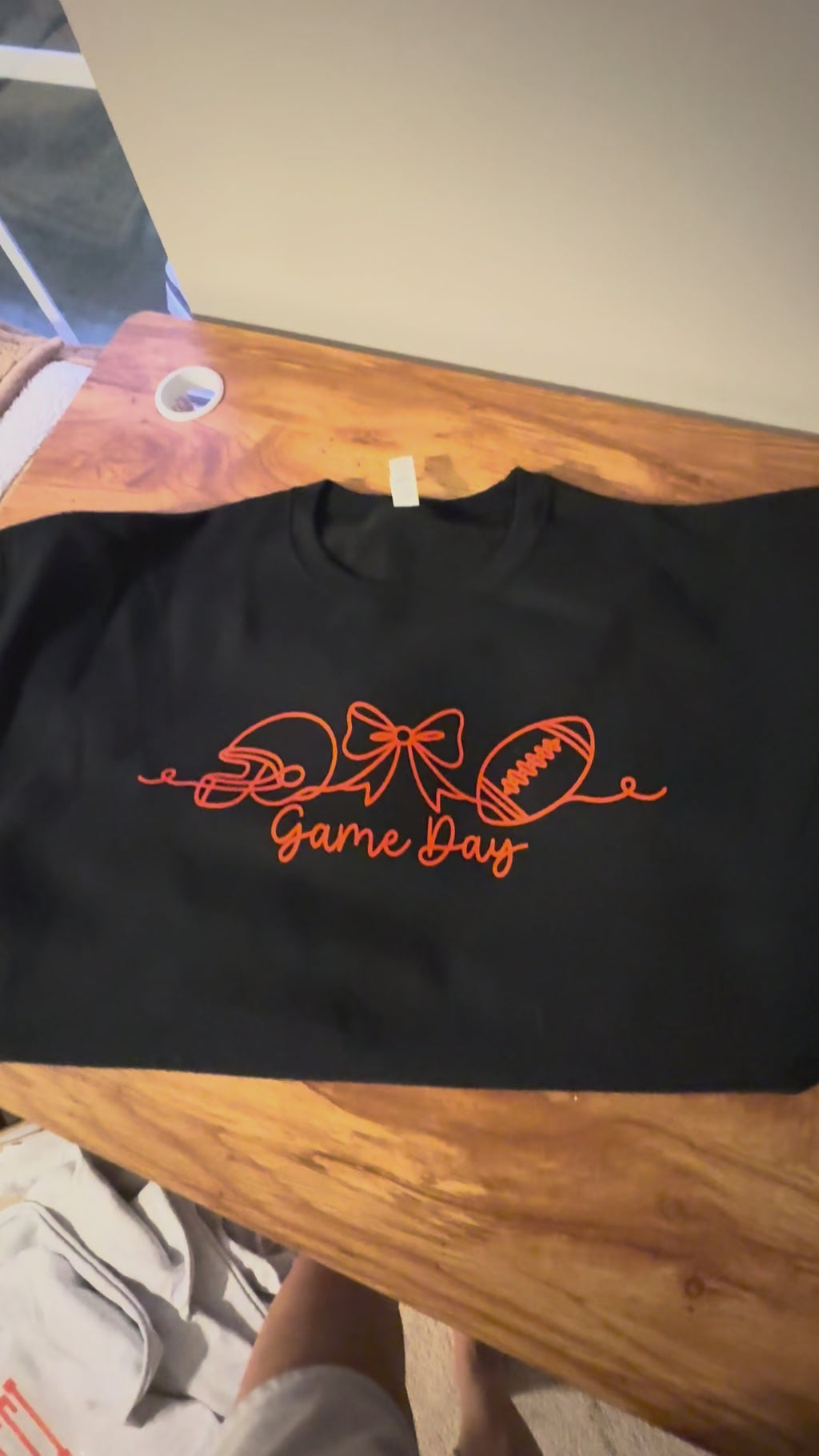 Game Day Orange Font